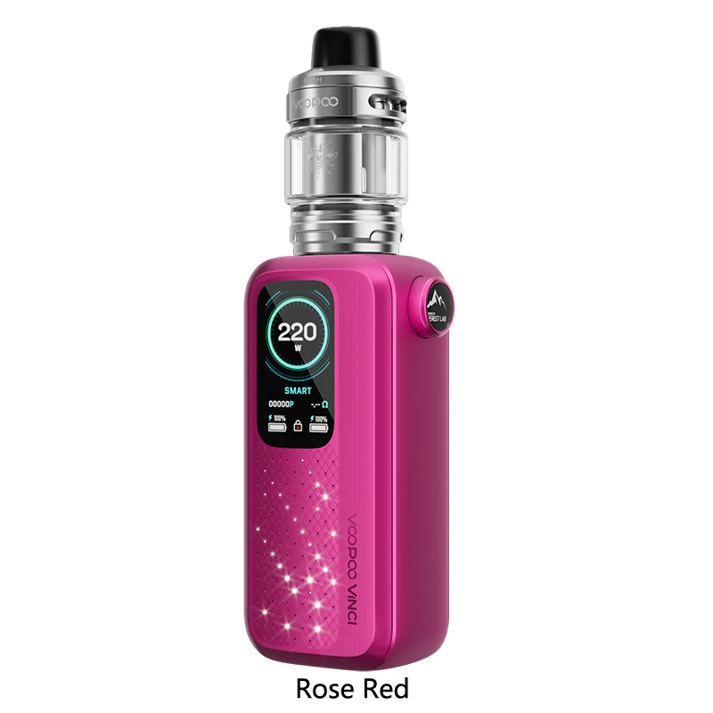 Original VOOPOO Vinci Spark 220 Kit 220W 18650 Battery 5.5ML Uforce-X Tank 0.15/0.3ohm PnP X Coil E Cigarette Vaporizer Vape replacement