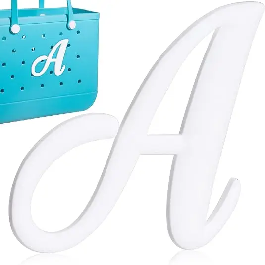 Letter Charms For Bogg Bag Alphabet Lettering Accessories Inserts Decorative Letter Accessories Beach