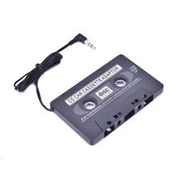 High Quality Cassette Tape Adapter for MP3 CD DVD Player Black Universal Car Cassette Car Audio