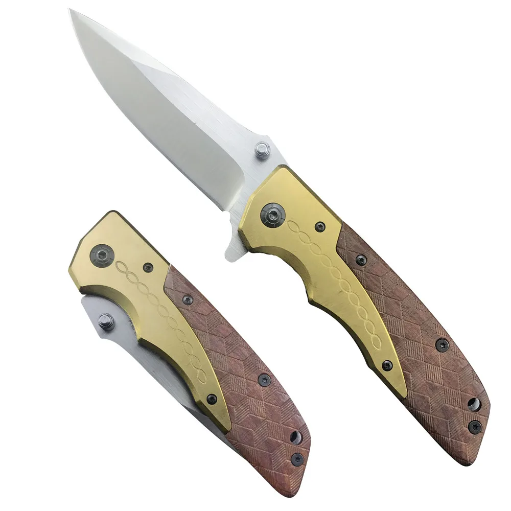

DA77 Folding Knife Outdoor Pocket Knives Ball Bearing Flipper Hunting Tactical Tools EDC Swiss Army Survival