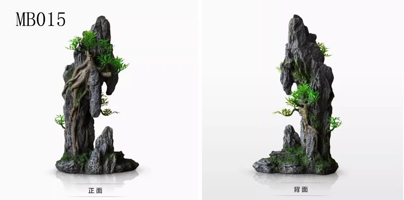 Title 24, Plant rockery multi-style aquarium decorations,...