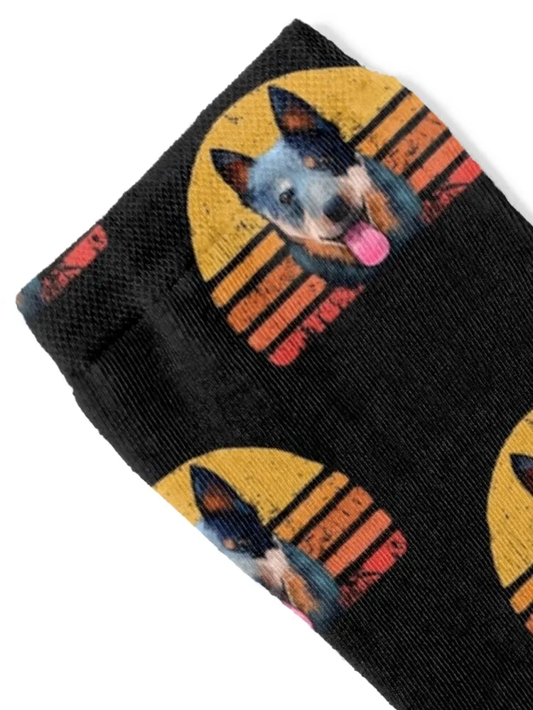 Australian Cattle Dog Vintage, Retro Australian Cattle Dog Sunset, Australian Cattle Dog Mom, Australian Cattle Dog Dad, A Socks