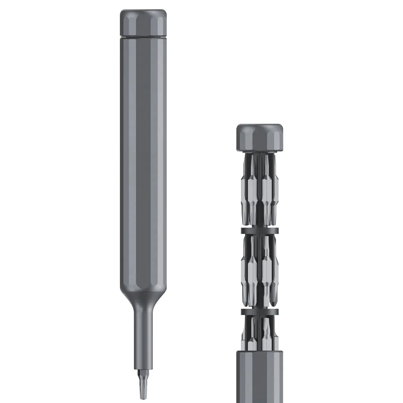 27/39-in-1-Präzisions-Schraubendreher-Set, manueller Stift, kleiner Schraubendreher mit 38 magnetischen Torx-Phillips-Bohrern, Mini-Reparaturwerkzeug – Detail 4