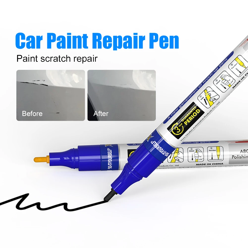 20ml Car Scratch Repair Paint Scratch Repair Pen Soft Brush Head Touch Up Pen Scratch Remover