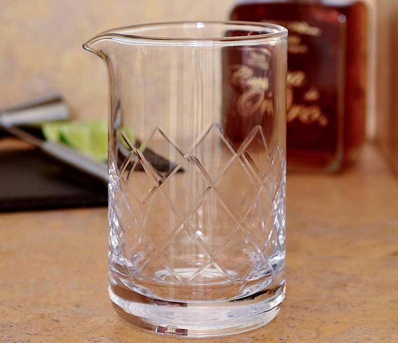 550ml Cocktail Mixing Glass Double-walled And Vacuum Insulated For  Temperature