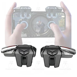 Enhanced Mobile Gaming Controller with 6 - Finger Mechanical Triggers (6 Finger Triggers)