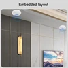 SUMWEE 5.25 Inch 30 Watts Ceiling Speakers Flush Mount Passive Perfect For Office Kitchen Living Room Bathroom 8Ω Speakers 4