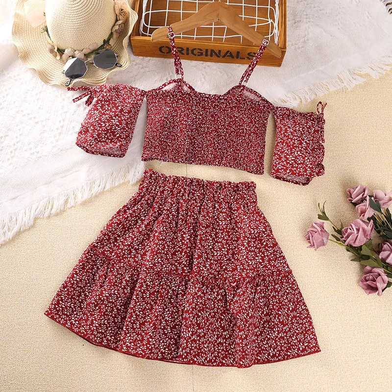 Kids Casual Clothing Sets Outfits for Girls Summer 2024 New