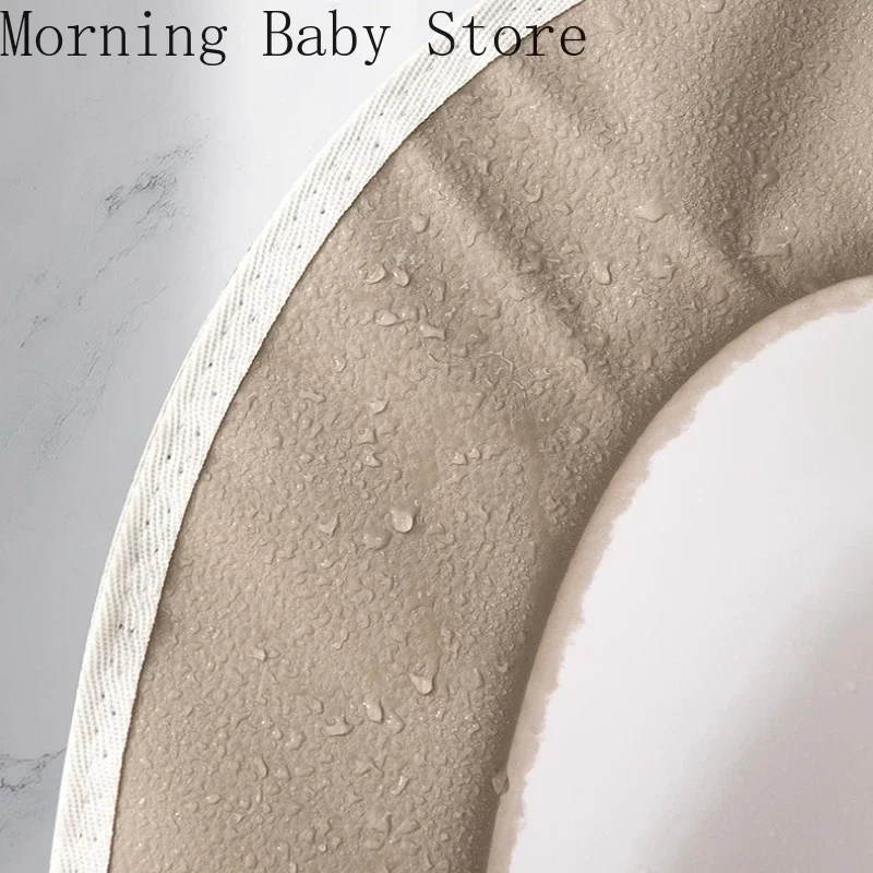 Universal Zipper Toilet Seat Cover Cartoon Sheep Lamb's Wool Waterproof Toilet Mat Bathroom Accessories