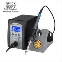 Soldering Station QUICK 969A+ 969B+ 969D+ 70W Intellect Temperature Electric Soldering Iron for PCB Board Repair Welding Tool 1
