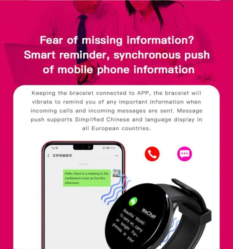 2022 New Smart Watch Men Full Touch Screen Sport Fitness Watch IP67 Waterproof Bluetooth-compatib For Android Ios Smartwatch