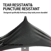 Industrial Black Nitrile Gloves 8mil Heavy Duty Disposable Gloves with Diamond Textured Latex Free Mechanic Tattoo Auto Gloves - Image 4