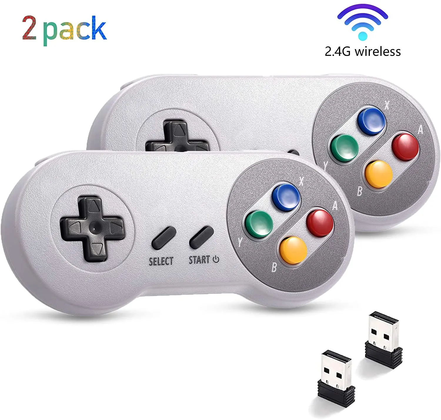 

Классический игровой USB геймпад 2,4 ГГц, джойпад для Windows, ноутбука, ПК, Mac, Raspberry PI