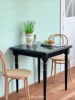 1/6  Dollhouse Living Room Kitchen Accessories   Vintage square table table/dining table Mini Furniture 1