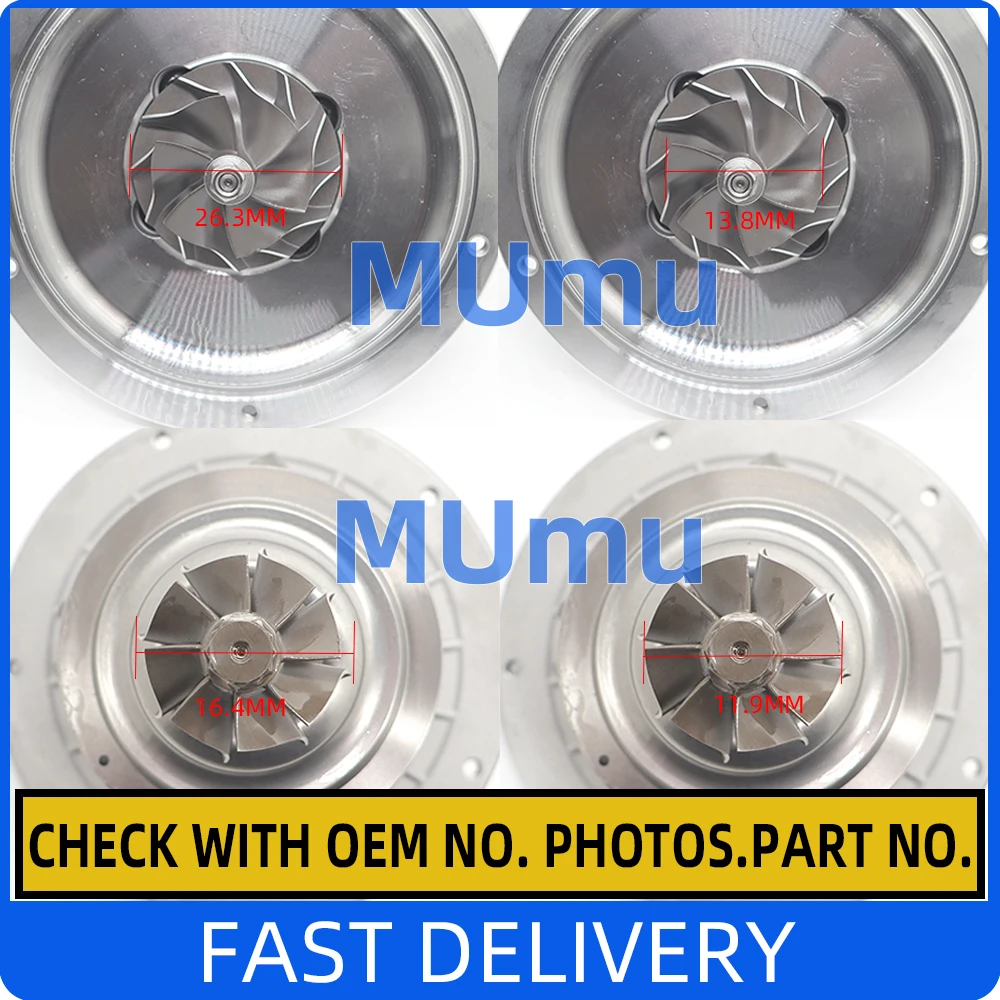 RHF5 Turbine 8973659480 8973544234 Turbo Cartridge CHRA Core for Isuzu with 4JH1T / 4JH1 90 Kw 130 HP 24123A VB430093 VC430084