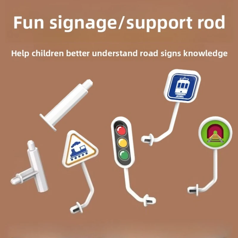 Children Magnetic Rail Car 5