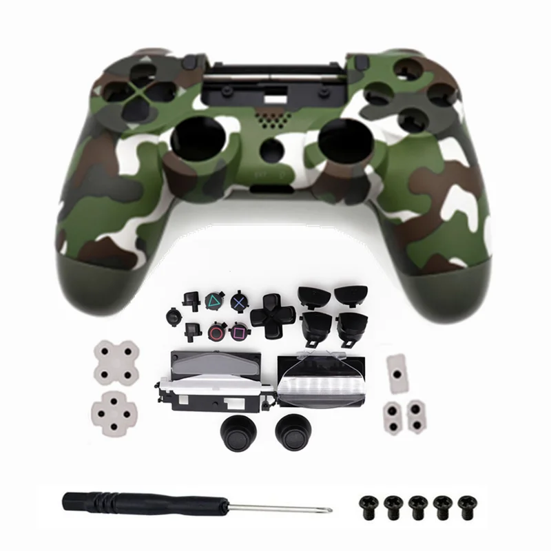 Für PS4 5,0 JDS 055 JDM-050 JDM-055 JDS 050 Mod Kit DIY Reparatur Spiel Controller Full Gehäuse Fall Shell Tasten ersatz Abdeckung – Detail 3