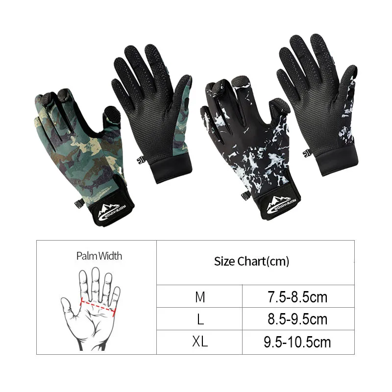 Daiwa Fishing Gloves Men Women Outdoor Fishing Protection Anti-slip 3 Cut  Finger Sports Fish Equipment Angling Gloves