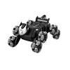 Jjrc New Eight-Wheel Double-Sided Stunt Driving Mechanical Dog 2.4g Boy Deformation Remote Control Toy Robot Dog 6