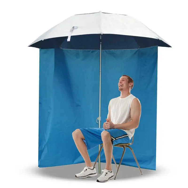 Surround Cloth for Fishing Umbrella Pool Umbrella Surround Tent Half Circumference Design Waterproof Cloth for Sun