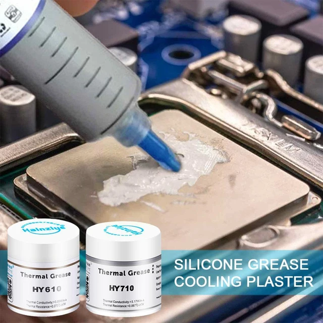 Thermal Conductive Grease Paste Silicone Plaster Heat Sink Compound For Cpu  HY-510 Heat-dissipating Silicone Paste - AliExpress