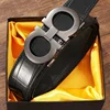 Wholesale Men's Cow Leather Belt Automatic Buckle Anti-steel Buckle Letter Crocodile Skin Texture Cross-border Hot Sell