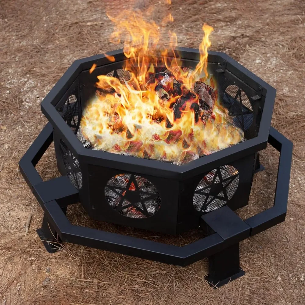 Octagonal Fire Pit 2