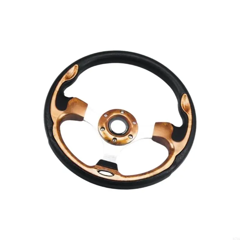 steering wheel installed view