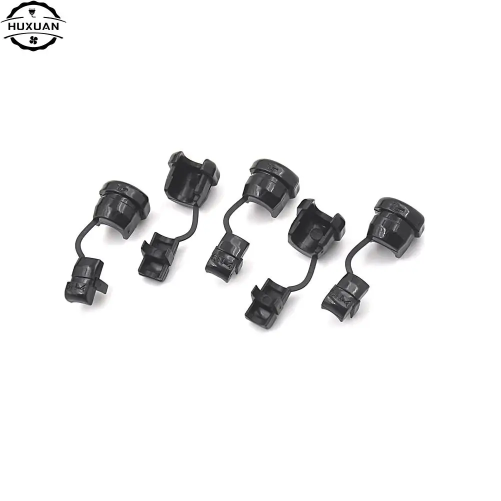 20pcs/lot 6N-4 Strain Relief Bushing SJT 18AWG T = 0.5~1.6mm Nylon Black,strain relief bushing