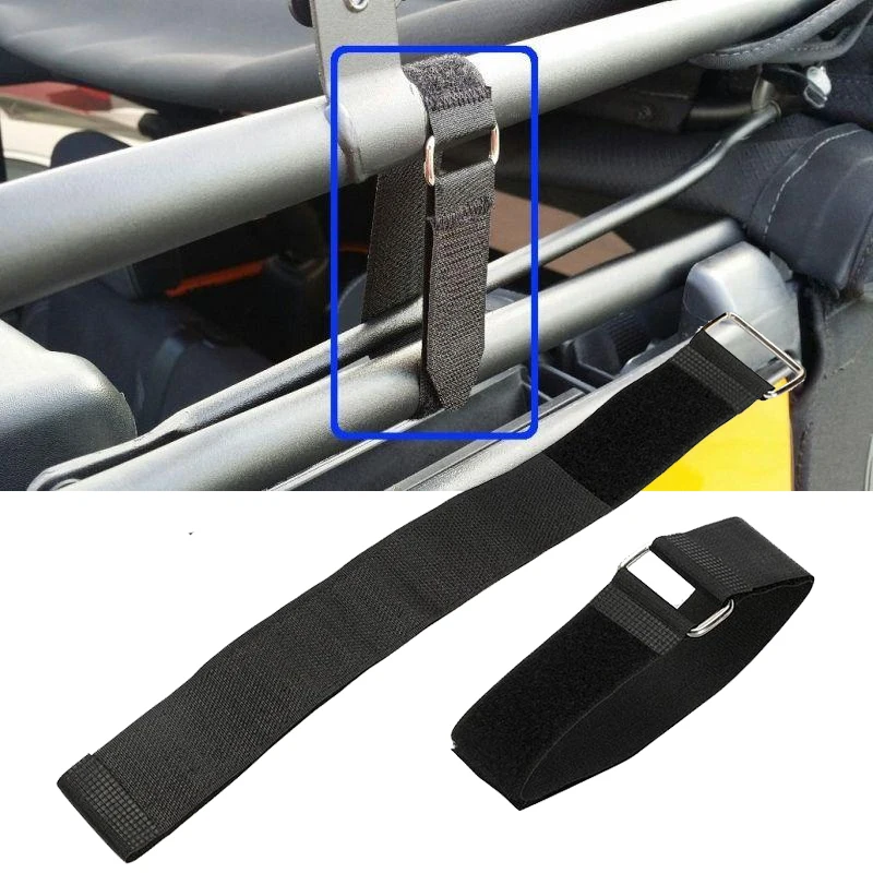 Supporto Per Pannello Del Tetto Dell'Auto String Top Tie Down Straps Accessori Per Auto Per Jeep Wrangler Jk