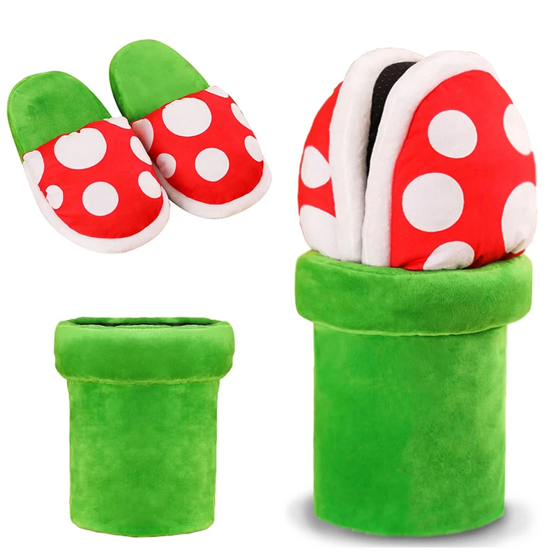

Plush Slippers Game Anime Women Stuffed Animal Home Cosplay Props Warm Cartoon Shoes Gift For Kids Children