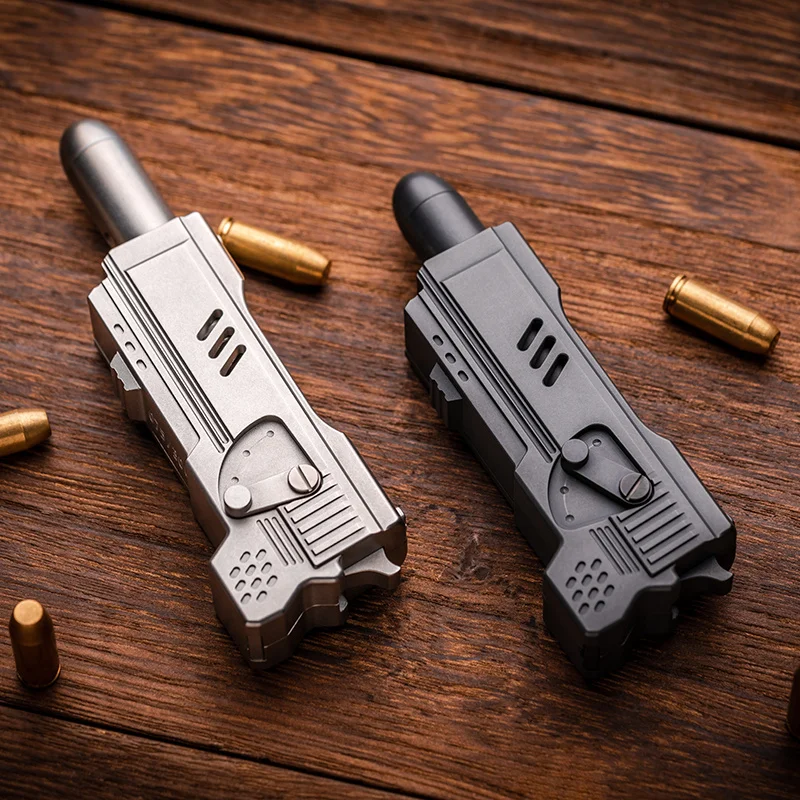 Firing Bullet Push Slider Adult Metal EDC Fidget Toys Autism Sensory