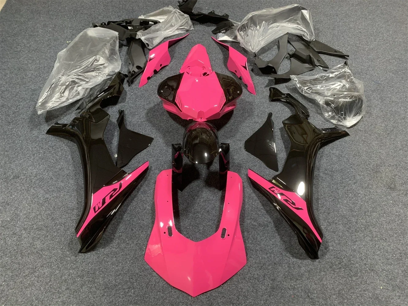 

Motorcycle Whole Body Fairing Suitable for Yamaha R1 15-19 Years YZF1000 2015 2016 2017-2019 Fairing Black