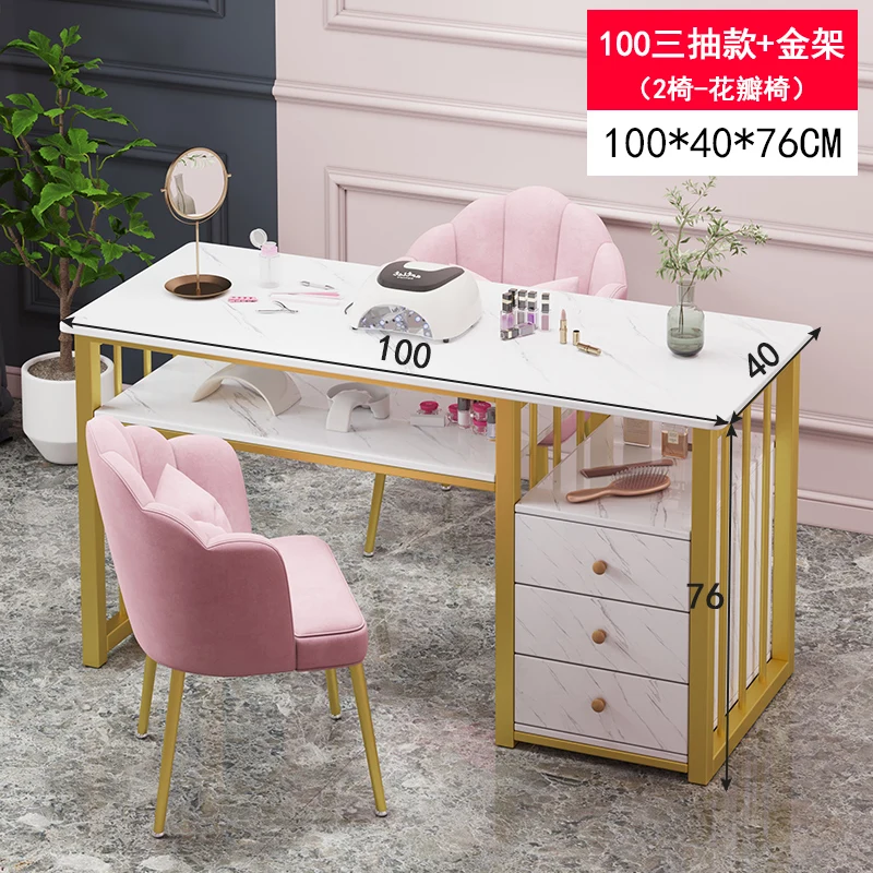C100cm table-2 chair