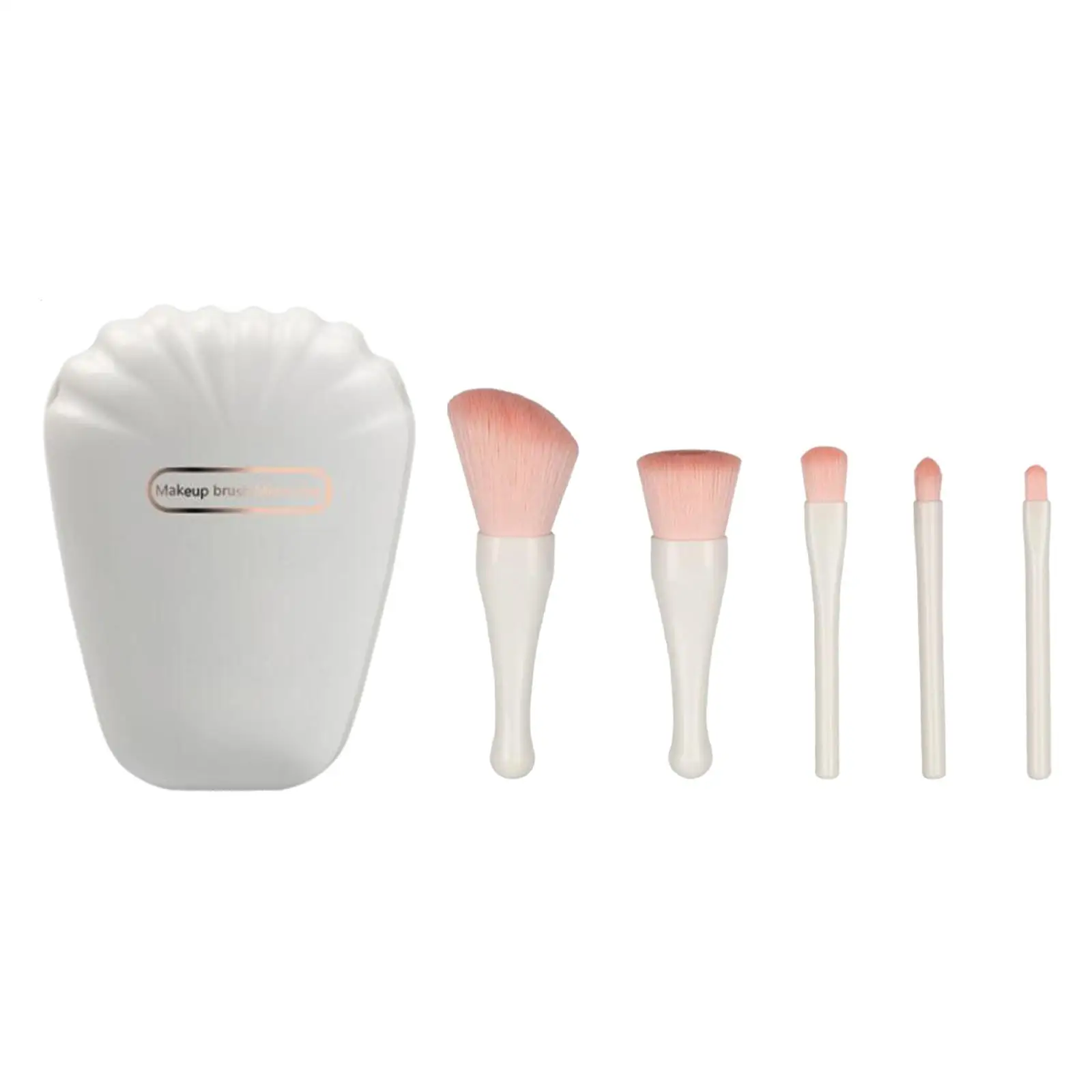 5 Set Makeup Brush Set Beauty Products Mini Portable with Storage Box Brush Kit