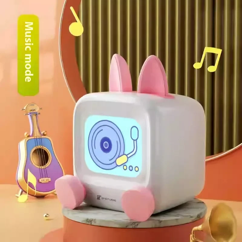 Mili Tv Desktop Pet Robot IPSTUBE H403 Electronic Multiple Functions Mini Pet Robots Speaker Cute Accessories Decoration