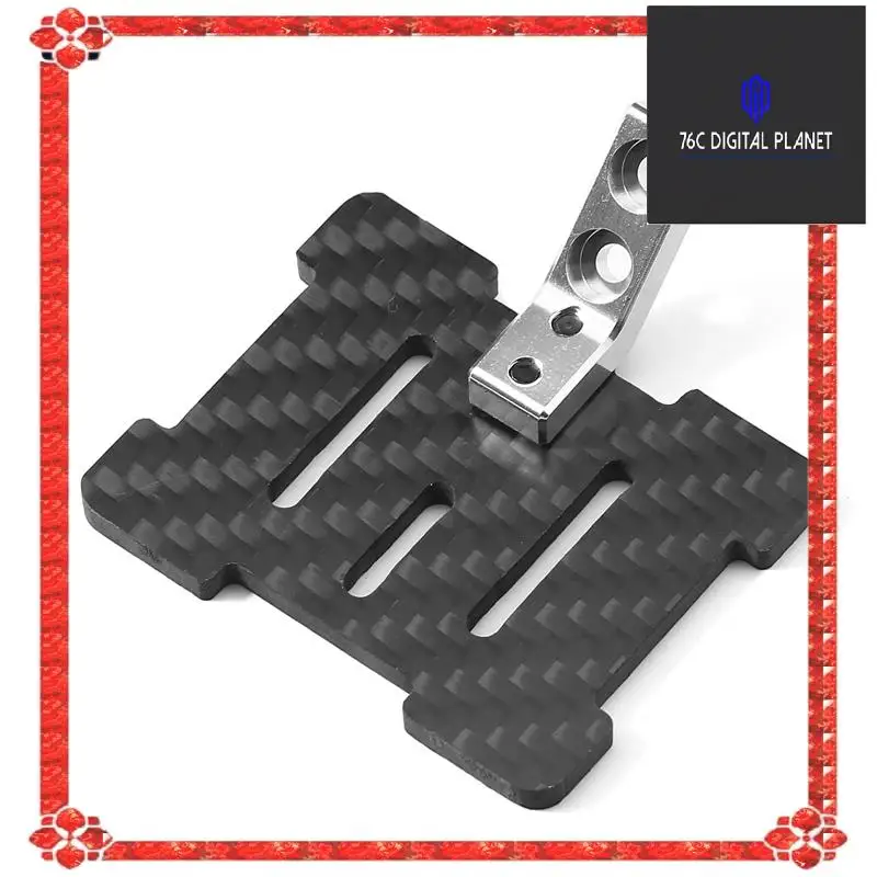 Carbon Fiber ESC Mount Plate For TAMIYA 1/10 Bbx 01 Bbx-01 Upgrade Replacement Accessories