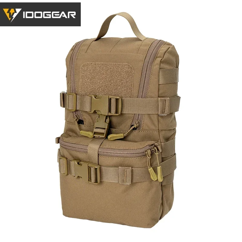 Tactifans Mini Hydratation Tasche MOLLE Wasser Zurück Panel Military