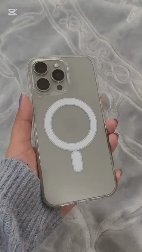 iPhone Magnetic MagSafe TPU Protective Case, Clear, Shockproof, Slim Fit for All Models