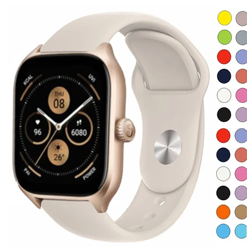 Silicone Replacement Watch Strap - 20mm/22mm Band