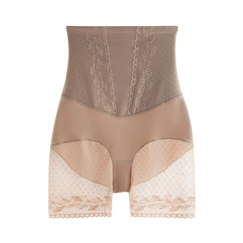 

Women High Waist Lace Panties Tummy Control Underwear Flat Belly Pants Hip Lift Panty Body Shaper Safety Shorts Summer