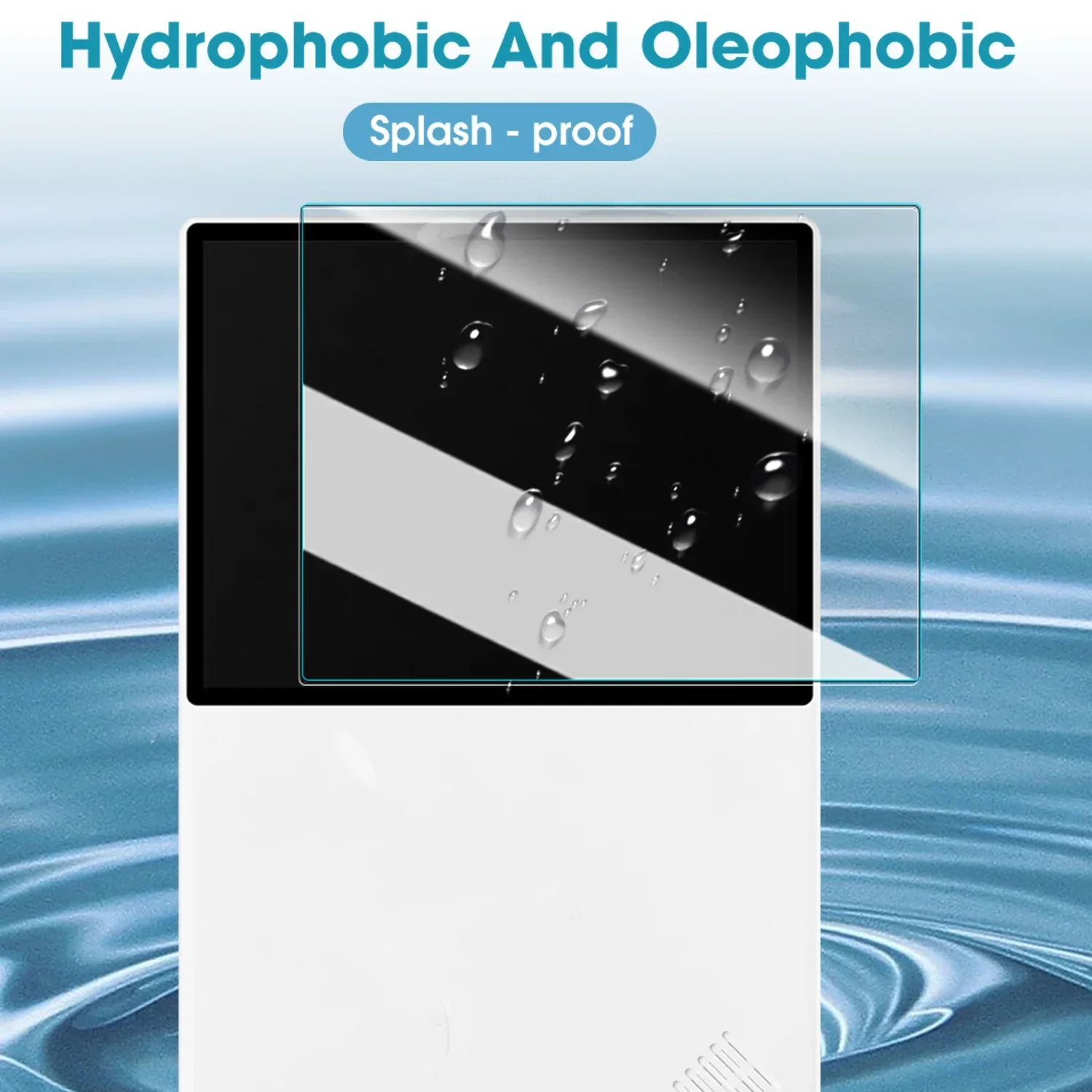 For ANBERNIC RG 40XXV Gaming Console Tempered Glass Screen Protectors Hardness Full Coverage Protective Film for RG 40XXV Cover