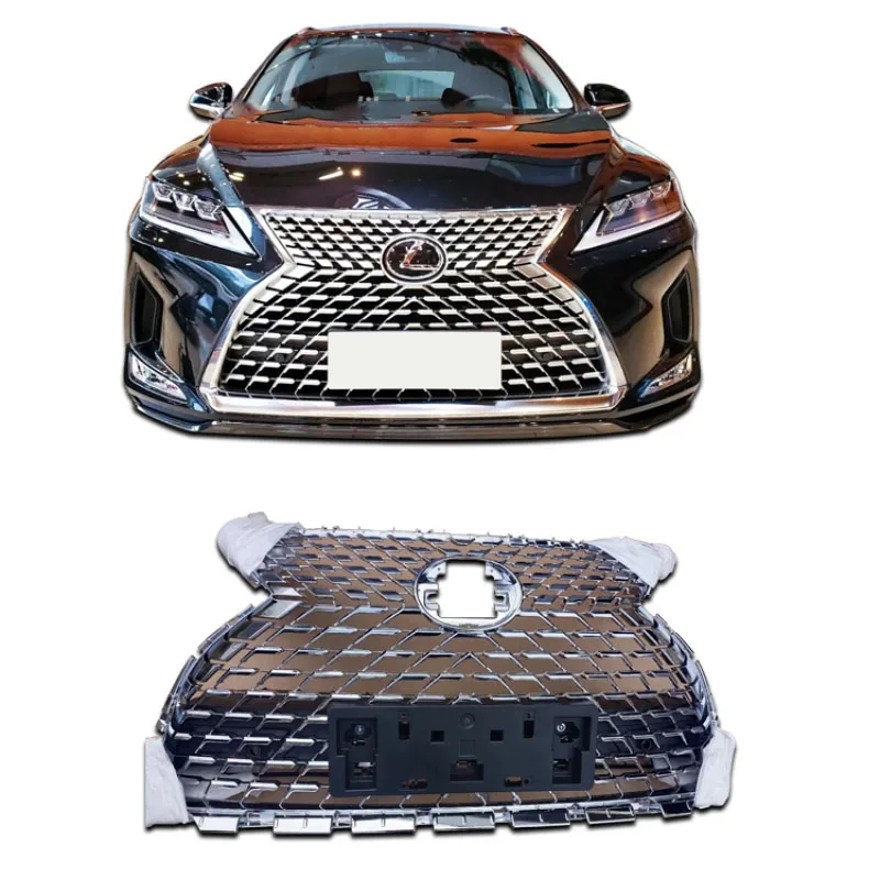 

For 2016 and 2021 Lexus RX300 Lexus RX450h RX350 Front Bumper Body Kit Low with Upgraded High Front Grille
