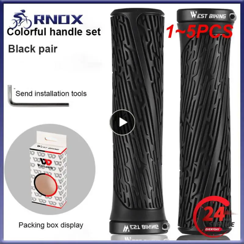 

1-5 шт., противоударные Нескользящие ручки для велосипеда