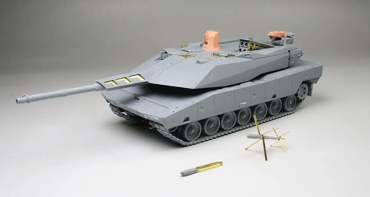 Vespid model assembly model kit VS720029 German main battle tank KF51  Panther,standard edition 1/72 - AliExpress