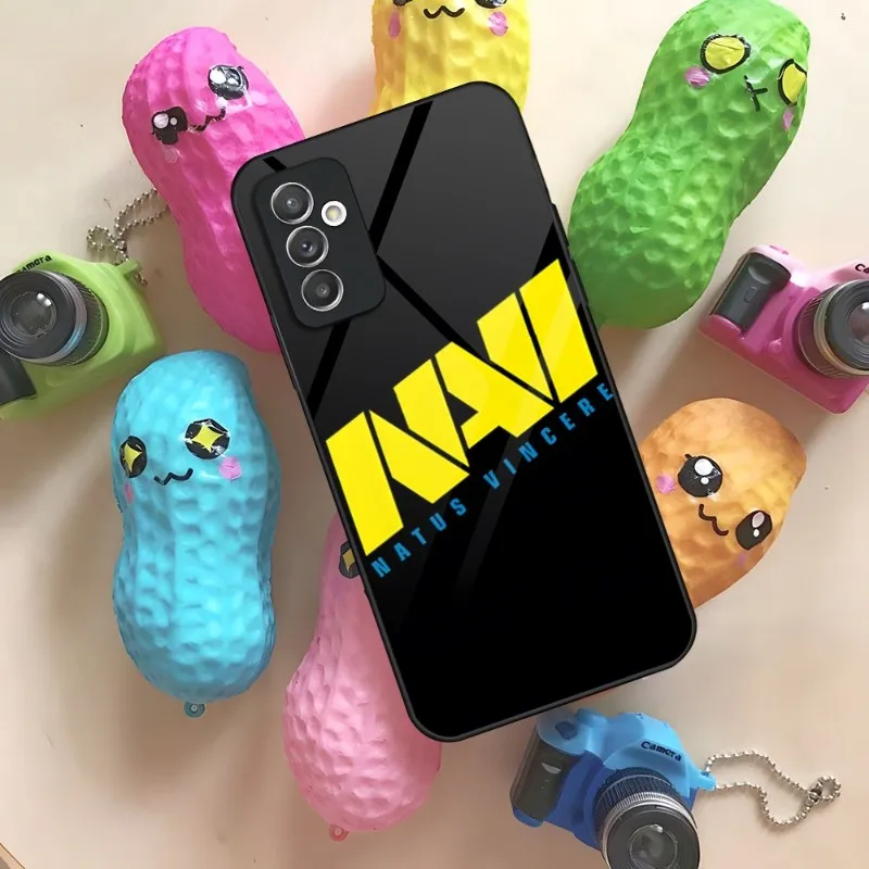 Чехол Natus Vincere Navi для Samsung S30 S32 S20 S23 S21 S9 S8 S10E Note 20 10 Pro Ultra Plus, стеклянный чехол (art.: 3920c331c74a3) - 3920c331c74a3
