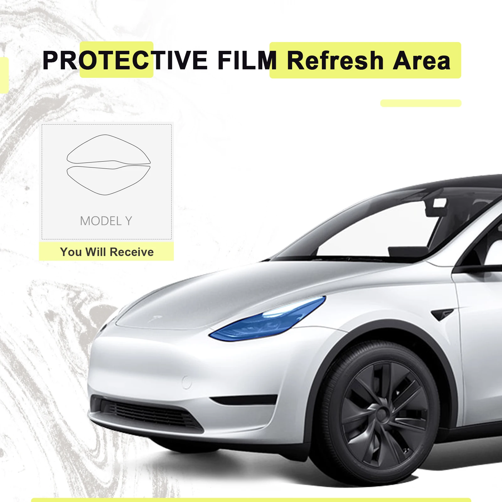 Amazing Tesla Model Y Paint Protection Film Kit Background Illustration Amazing Tesla Model Y Paint Protection Film Kit Background Illustration