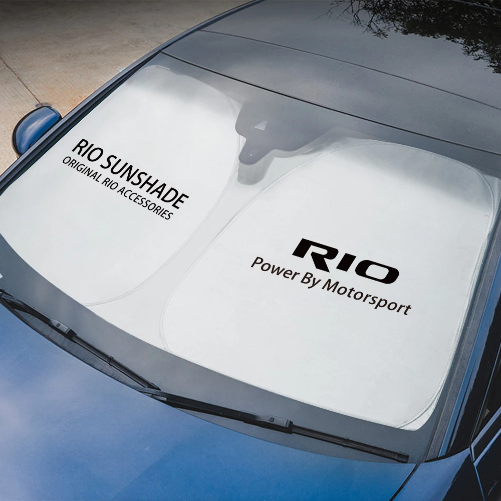 Car Front Windshield Sun Visor Shade Cover Anti-uv Auto Sunshades for Kia Rio 3 4 K2 K3 X-Line
