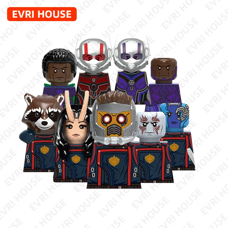 

Movie Series Mini Action Figures Anime Bricks Assembly Building Blocks Toys for Children G0114 G0115