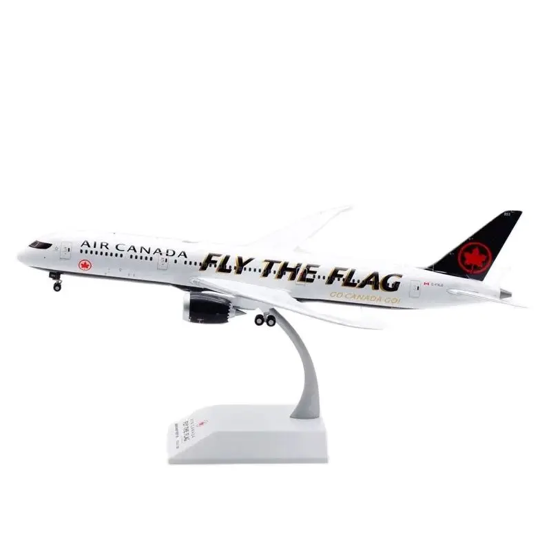 

Air Canada B787-9 Civil Aviation Airliner Alloy & Plastic Model 1:200 Scale Diecast Toy Gift Collection Simulation Display